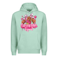 Seafoam galentine squad afro girl sneakers Premium Hoodie - RanaPortraitStore