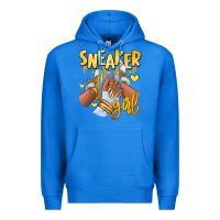 True Royal yellow sneaker girl afro woman Premium Hoodie - RanaPortraitStore