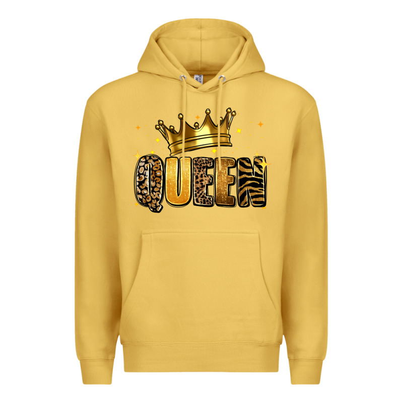 Queen Glitter Premium Hoodie by RanaPortraitStore | Teevron