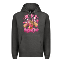 Charcoal Heather be my valentine light skinned girl sneakers Premium Hoodie - RanaPortraitStore
