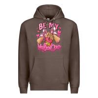 Coffee be my valentine light skinned girl sneakers Premium Hoodie - RanaPortraitStore