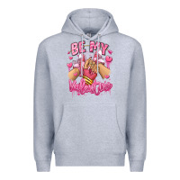 Heather Grey be my valentine light skinned girl sneakers Premium Hoodie - RanaPortraitStore