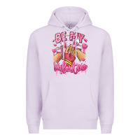 Lilac be my valentine light skinned girl sneakers Premium Hoodie - RanaPortraitStore