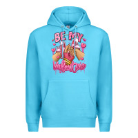 Ocean Blue be my valentine light skinned girl sneakers Premium Hoodie - RanaPortraitStore