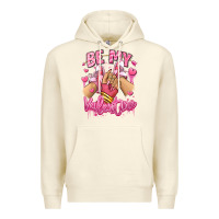 Sandshell be my valentine light skinned girl sneakers Premium Hoodie - RanaPortraitStore