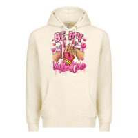 Tofu be my valentine light skinned girl sneakers Premium Hoodie - RanaPortraitStore