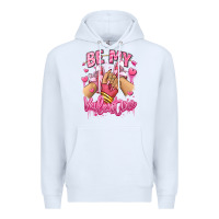 White be my valentine light skinned girl sneakers Premium Hoodie - RanaPortraitStore