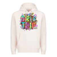 Pale Pink girls trip 2024 Premium Hoodie - RanaPortraitStore