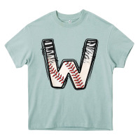 Arona Baseball Alphabet Heavy Core Tee - CowhideDigitalArt