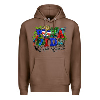 Chestnut pura vida costa rica rana Premium Hoodie - RanaPortraitStore