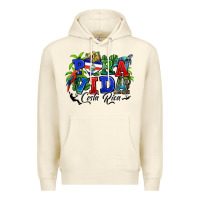 Sandshell pura vida costa rica rana Premium Hoodie - RanaPortraitStore