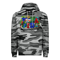 Slate Camo pura vida costa rica rana Premium Hoodie - RanaPortraitStore