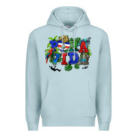 Blue Mist pura vida costa rica Premium Hoodie - RanaPortraitStore