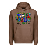 Chestnut pura vida costa rica Premium Hoodie - RanaPortraitStore