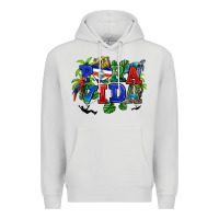 Dove Grey pura vida costa rica Premium Hoodie - RanaPortraitStore