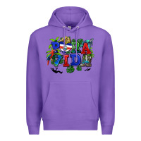 Purple pura vida costa rica Premium Hoodie - RanaPortraitStore