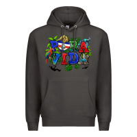 Smoke pura vida costa rica Premium Hoodie - RanaPortraitStore
