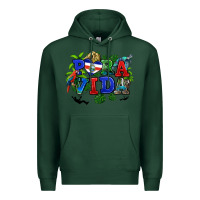Sports Green pura vida costa rica Premium Hoodie - RanaPortraitStore