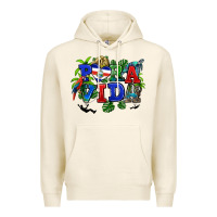 Tofu pura vida costa rica Premium Hoodie - RanaPortraitStore