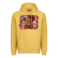 Antique Gold be mine cow Premium Hoodie - RanaPortraitStore