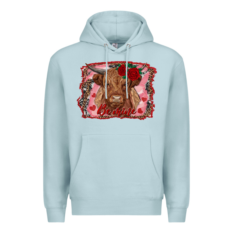 Be Mine Cow Premium Hoodie by RanaPortraitStore | Teevron