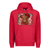 Cardinal be mine cow Premium Hoodie - RanaPortraitStore