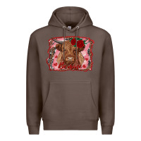 Coffee be mine cow Premium Hoodie - RanaPortraitStore