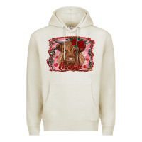 Oatmeal Heather be mine cow Premium Hoodie - RanaPortraitStore