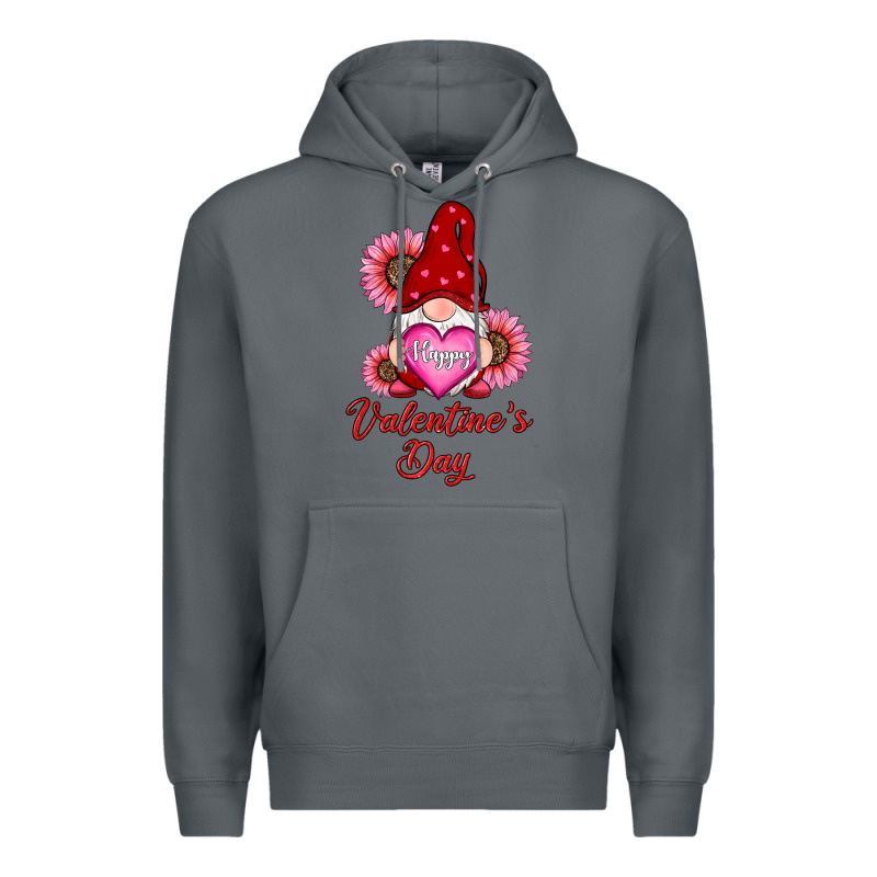 Happy Valentines Day Gnomes With Sunflower Premium Hoodie by RanaPortraitStore | Teevron