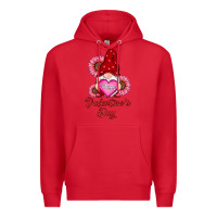 Happy Valentines Day Gnomes With Sunflower Premium Hoodie | Teevron