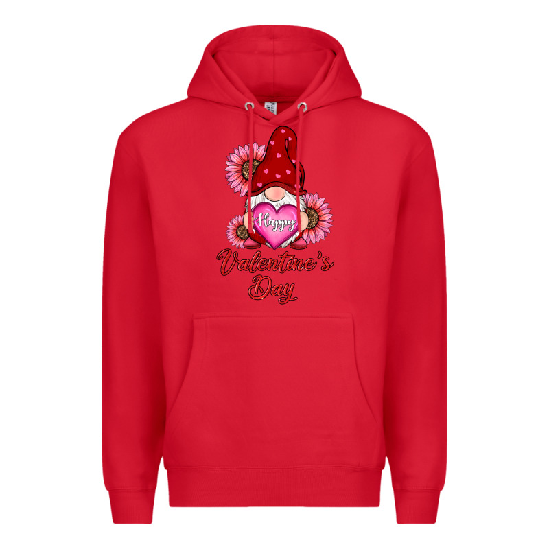 Happy Valentines Day Gnomes With Sunflower Premium Hoodie by RanaPortraitStore | Teevron