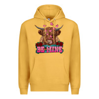 Mustard be mine cow Premium Hoodie - RanaPortraitStore