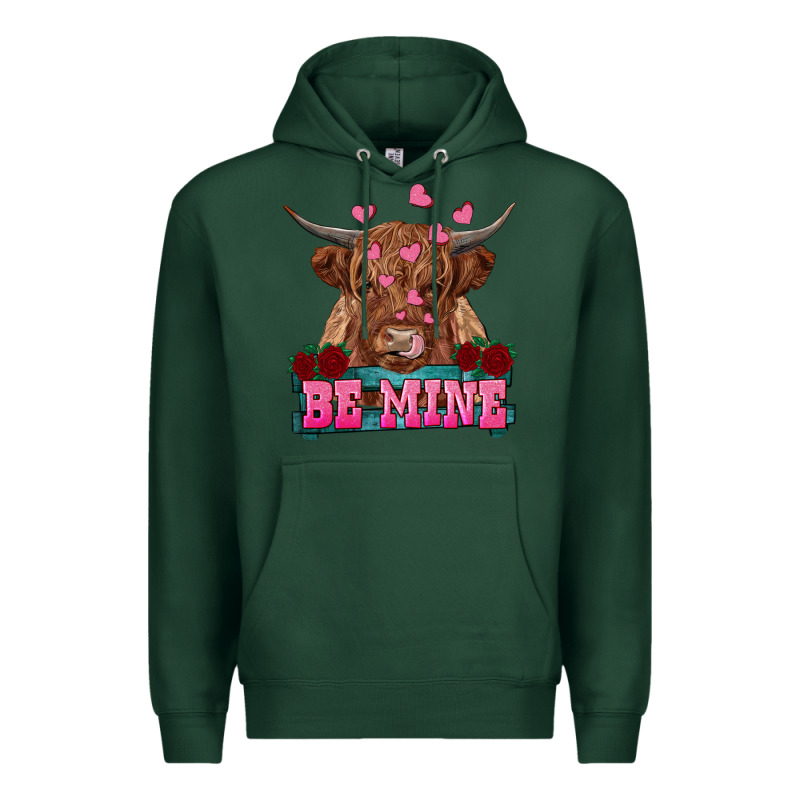 Be Mine Cow Premium Hoodie by RanaPortraitStore | Teevron