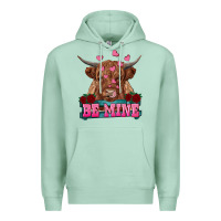 Seafoam be mine cow Premium Hoodie - RanaPortraitStore