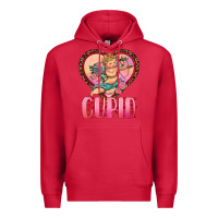 Cardinal cupid heart Premium Hoodie - RanaPortraitStore