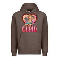 Coffee cupid heart Premium Hoodie - RanaPortraitStore