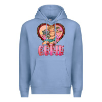 Colony Blue cupid heart Premium Hoodie - RanaPortraitStore
