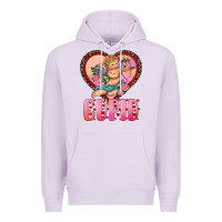 Lilac cupid heart Premium Hoodie - RanaPortraitStore