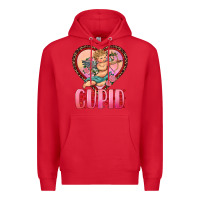 Red cupid heart Premium Hoodie - RanaPortraitStore