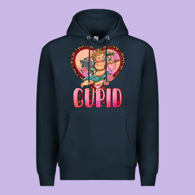 Premium Hoodie cupid heart