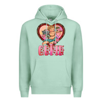 Seafoam cupid heart Premium Hoodie - RanaPortraitStore
