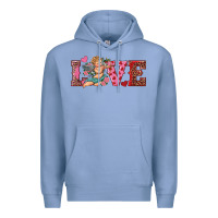 Colony Blue love cupid Premium Hoodie - RanaPortraitStore