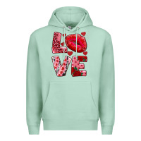 Seafoam love kiss Premium Hoodie - RanaPortraitStore