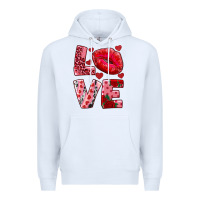 White love kiss Premium Hoodie - RanaPortraitStore