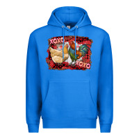 True Royal xoxo rooster and chicken Premium Hoodie - RanaPortraitStore