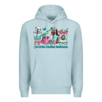 Blue Mist certified medical assistant coffee cup Premium Hoodie - AdoDesignShop