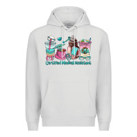 Dove Grey certified medical assistant coffee cup Premium Hoodie - AdoDesignShop