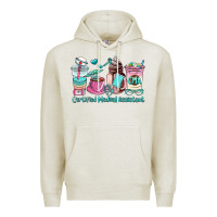 Oatmeal Heather certified medical assistant coffee cup Premium Hoodie - AdoDesignShop