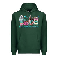 Sports Green certified medical assistant coffee cup Premium Hoodie - AdoDesignShop