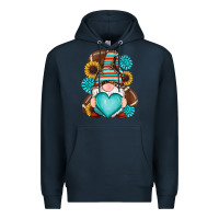 Navy western football gnomes Premium Hoodie - RanaPortraitStore